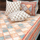 Multicolour Cotton Super King Bedsheet