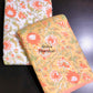 Yellow and Orange Floral Jaal Mulmul Single Dohar Pair