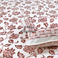 Brown Floral Jaal Super King Bedsheet