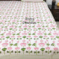 Lotus Jaal Hand Block Super King Bedsheet