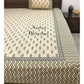Green Mughal Butta Bedsheet