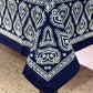 Indigo Butti Cotton Dining Table Cover
