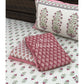Red Butti Single Dohar Pair