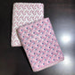 Mauve Floral Motifs Cambric Cotton Single Dohar Pair