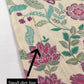 Purple Floral Cotton Super King Bedsheet