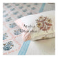 Designer Floral Mughal Motif Hand Block Printed Bedsheet