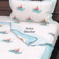 Flying Teddy Hand Block Printed Baby Dohar