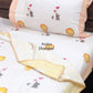 Lion and Elephant Hand Block Mulmul Baby Dohar