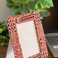 Ajrakh Print Photo Frame
