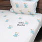 Elephant with Butterfly Kids Hand Block Printed Single Bedsheet