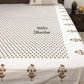 Brown Floral Motifs Bedsheet