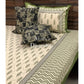 Green Mughal Butta Bedsheet