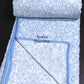 Blue Mughal Jaal Mulmul Double Bed Dohar