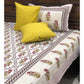 Pink Mughal Jaal Bedsheet