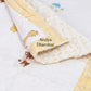 Giraffe and Deer Baby Hand Block Printed Quilt