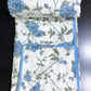 Blue Floral Mulmul Double Bed Dohar