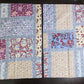 Multicolour Patchwork Look Cotton Super King Bedsheet