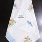 Flamingo and Ducks Hand Block Printed Waffle Cotton Kids Towel