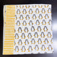 Penguin Hand Block Printed Waffle Cotton Kids Towel