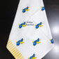 Flying Plane Hand Block Printed Waffle Cotton Kids Towel