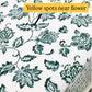 Turquoise Floral Jaal Super King Bedsheet