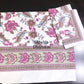 Purple Floral Jaal Cotton Super King Bedsheet