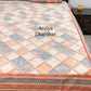 Multicolour Cotton Super King Bedsheet