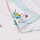 Elephant with Stars Baby Hand Block Printed Quilt