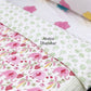 Happy Elephant Mulmul Baby Quilt