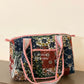 Patchwork Quilted Mini Duffle Bag