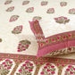 Pink Floral Motifs Bedsheet