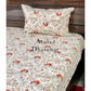 Floral Jaal Single Bedsheet