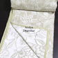 Light Pista Floral Jaal Mulmul Double Bed Dohar