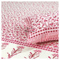 Pink Floral Jaal Super King Bedsheet