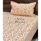 Brown Ikkat Bedsheet