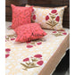 Light Yellow Floral Buta Bedsheet