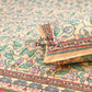 Green Lotus Jaal Cotton Bedsheet