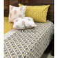 Yellow Jaal Bedsheet