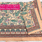 Green Lotus Jaal Cotton Bedsheet