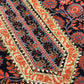 Black and Orange Gota Patti Suit Fabric with Cotton Dupatta