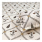 Yellow and Grey Mughal Jaal Super King Bedsheet