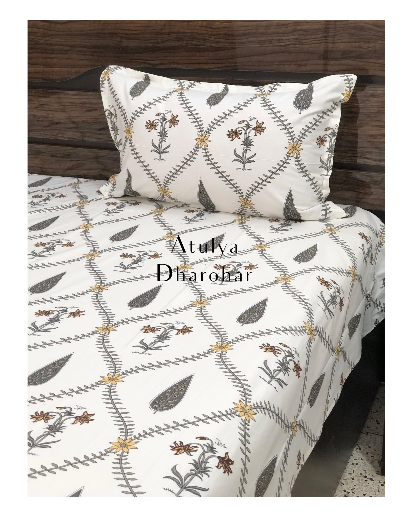 Cotton Super King Bedsheet