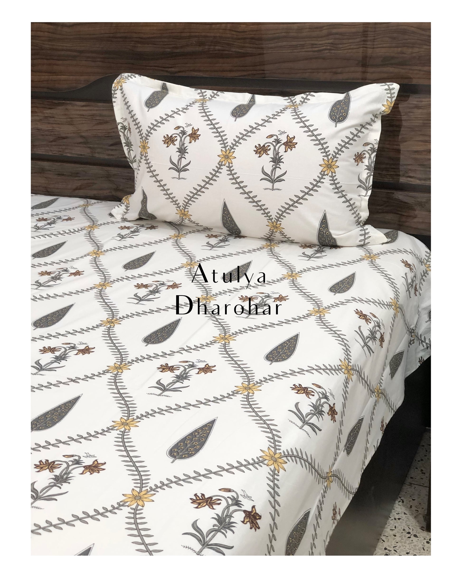 Cotton Super King Bedsheet
