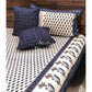 Blue Floral King Size Bedsheet