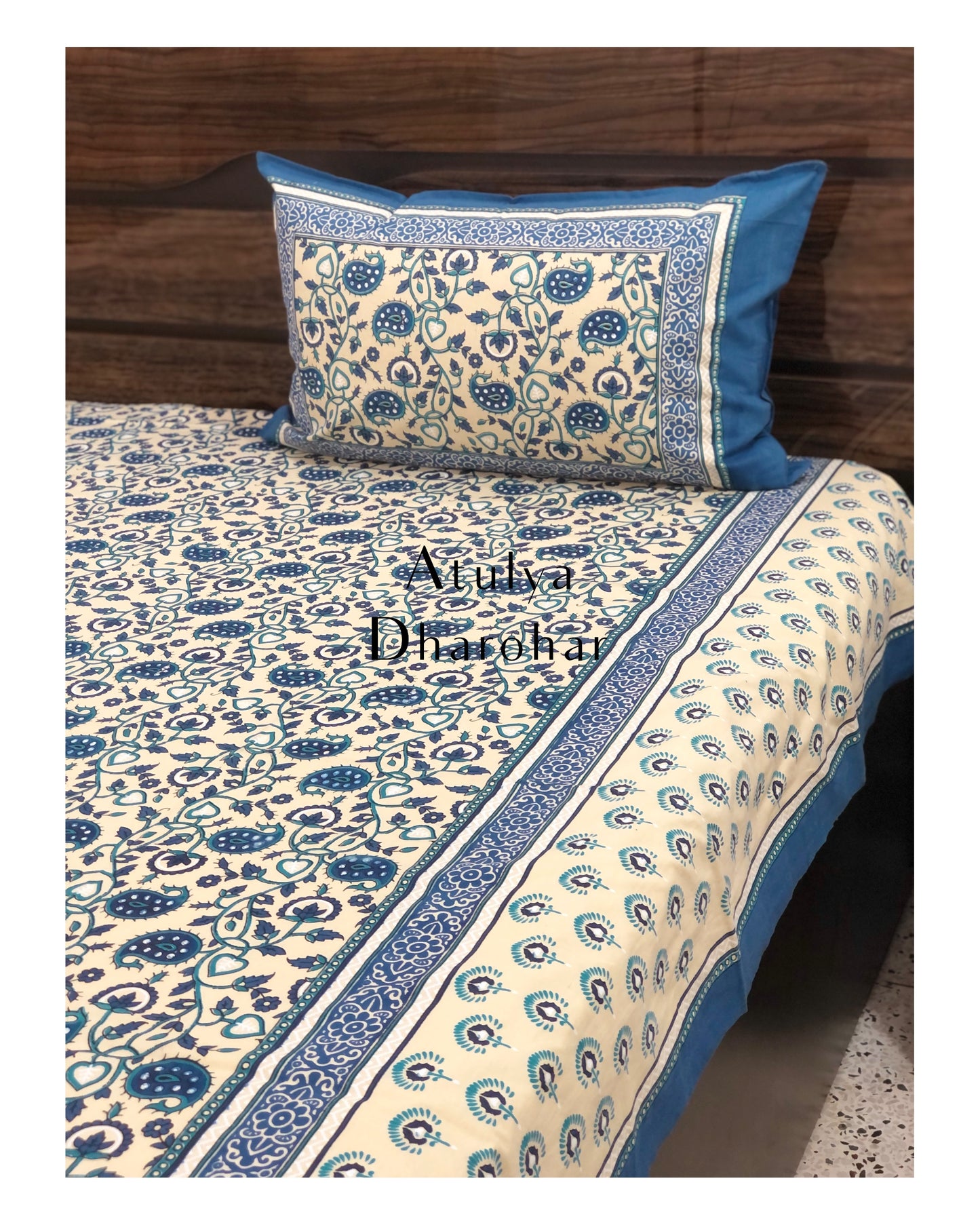 Cotton King Size Bedsheet