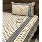 Blue Butti Cotton Bedsheet