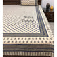 Blue Butti Cotton Bedsheet