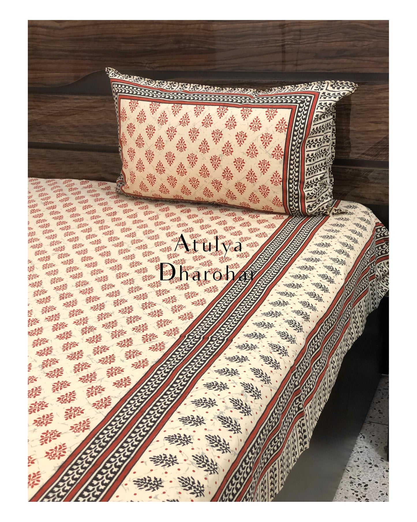 Cotton King Size Bedsheet