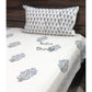 Blue Mughal Motifs Mulmul Comforter Set