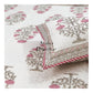 Pink Floral Motifs Comforter Set